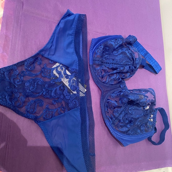 Empreinte Stella Bra 32F Nuit Bleue - Picture 2 of 3